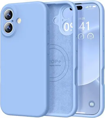 Vooii Funda Magnética para iPhone 17 – Azul Claro